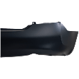 Rear Primed Bumper Cover, Sedan