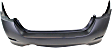 Rear Primed Bumper Cover, Sport Type, SR Model