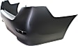 Rear Primed Bumper Cover, Sport Type, SR Model, CAPA Certified