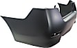 Rear Primed Bumper Cover, Sport Type, SR Model, CAPA Certified