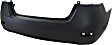 Rear Primed Bumper Cover, Standard Type, For S/SL/Sv Models, CAPA Certified