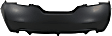 Rear Primed Bumper Cover, Coupe