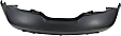 Rear Primed Bumper Cover, Coupe