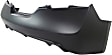 Rear Primed Bumper Cover, Coupe, CAPA Certified