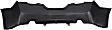 Rear Primed Bumper Cover, Coupe, CAPA Certified