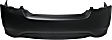Rear Primed Bumper Cover, Sedan