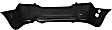Rear Primed Bumper Cover, Sedan