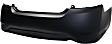 Rear Primed Bumper Cover, Sedan, CAPA Certified