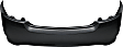 Rear Primed Bumper Cover, Sedan, CAPA Certified