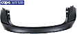 Rear, Upper Primed Bumper Cover, 6 Cyl., 3.5L Engine, CAPA Certified