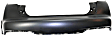 Rear Primed Bumper Cover, S/SL/SV Models, CAPA Certified