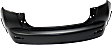 Rear Primed Bumper Cover, S/SL/SV Models