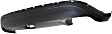 Rear, Lower Textured Bumper Cover