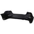 Rear Primed Bumper Cover top, Textured Bottom, Standard Type, For S/SL/Sv Models