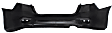 Rear Primed Bumper Cover top, Textured Bottom, Sport Type, SR Model