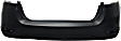 Rear Primed Bumper Cover top, Textured Bottom, Sport Type, SR Model, CAPA Certified