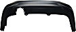 Rear Primed Bumper Cover top, Textured Bottom, Sport Type, SR Model, CAPA Certified