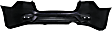Rear Primed Bumper Cover top, Textured Bottom, Sport Type, SR Model, CAPA Certified