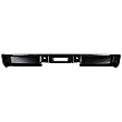 Step Bumper, Powdercoated Black Face Bar Only; With pad provision Without mounting bracket(s)