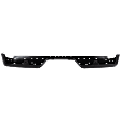 Step Bumper, Powdercoated Black Face Bar Only; With pad provision Without mounting bracket(s)