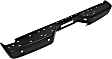 Step Bumper, Powdercoated Black Face Bar Only; With pad provision Without mounting bracket(s)