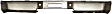 Step Bumper, Chrome Face Bar Only; With pad provision Without mounting bracket(s)