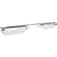Step Bumper, Chrome Face Bar Only; With pad provision Without mounting bracket(s)