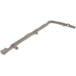 Rear, Driver Side Bumper Bracket, Sedan