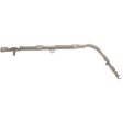 Rear, Driver Side Bumper Bracket, Sedan