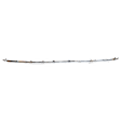 Rear, Driver or Passenger Side Bumper Trim, Chrome