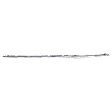 Rear, Driver or Passenger Side Bumper Trim, Chrome