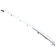 Rear, Driver or Passenger Side Bumper Trim, Chrome