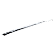 Rear, Driver or Passenger Side Bumper Trim, Chrome