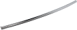 Rear, Center Bumper Trim, Chrome