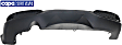 Rear, Lower Valance, Bumper Cover, Textured, CAPA Certified