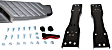 Step Bumper, Powdercoated Black Face Bar and Pads With mounting bracket(s)