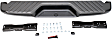 Step Bumper, Powdercoated Black Face Bar and Pads With mounting bracket(s)