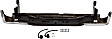 Step Bumper, Chrome Face Bar and Pads Without mounting bracket(s)