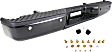 Step Bumper, Powdercoated Black Face Bar and Pads Without mounting bracket(s)