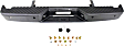 Step Bumper, Powdercoated Black Face Bar and Pads Without mounting bracket(s)