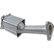 Front, Driver or Passenger Side Catalytic Converter, 2.4L, 4Cyl, Federal EPA Standard, 46-State Legal (Cannot ship to CA, CO, NY or ME), Direct Replacement Series, Direct Fit