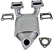 1995-1999 Nissan Sentra - Front Catalytic Converter, 1.6L, 4Cyl, Federal EPA Standard, 46-State Legal (Cannot ship to CA, CO, NY or ME), Direct Replacement Series