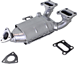 1995-1999 Nissan Sentra - Front Catalytic Converter, 1.6L, 4Cyl, Federal EPA Standard, 46-State Legal (Cannot ship to CA, CO, NY or ME), Direct Replacement Series