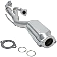 Rear Catalytic Converter, 3.5L, 6Cyl, Federal EPA Standard, 46-State Legal (Cannot ship to CA, CO, NY or ME), Direct Replacement Series, Direct Fit