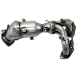 Front Catalytic Converter, Federal EPA Standard, 46-State Legal (Cannot ship to CA, CO, NY or ME), With Integrated Exhaust Manifold, 2.5L Engine