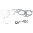 Front Catalytic Converter, Federal EPA Standard, 46-State Legal (Cannot ship to CA, CO, NY or ME), With Integrated Exhaust Manifold, 2.5L Engine