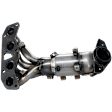 2002-2006 Nissan Sentra - Front Catalytic Converter, Federal EPA Standard, 46-State Legal (Cannot ship to CA, CO, NY or ME), With Integrated Exhaust Manifold, 2.5L Engine