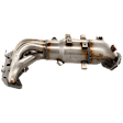2002-2006 Nissan Sentra - Front Catalytic Converter, Federal EPA Standard, 46-State Legal (Cannot ship to CA, CO, NY or ME), With Integrated Exhaust Manifold, 2.5L Engine