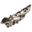 2002-2006 Nissan Sentra - Front Catalytic Converter, Federal EPA Standard, 46-State Legal (Cannot ship to CA, CO, NY or ME), With Integrated Exhaust Manifold, 2.5L Engine