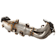 2002-2006 Nissan Sentra - Front Catalytic Converter, Federal EPA Standard, 46-State Legal (Cannot ship to CA, CO, NY or ME), With Integrated Exhaust Manifold, 2.5L Engine